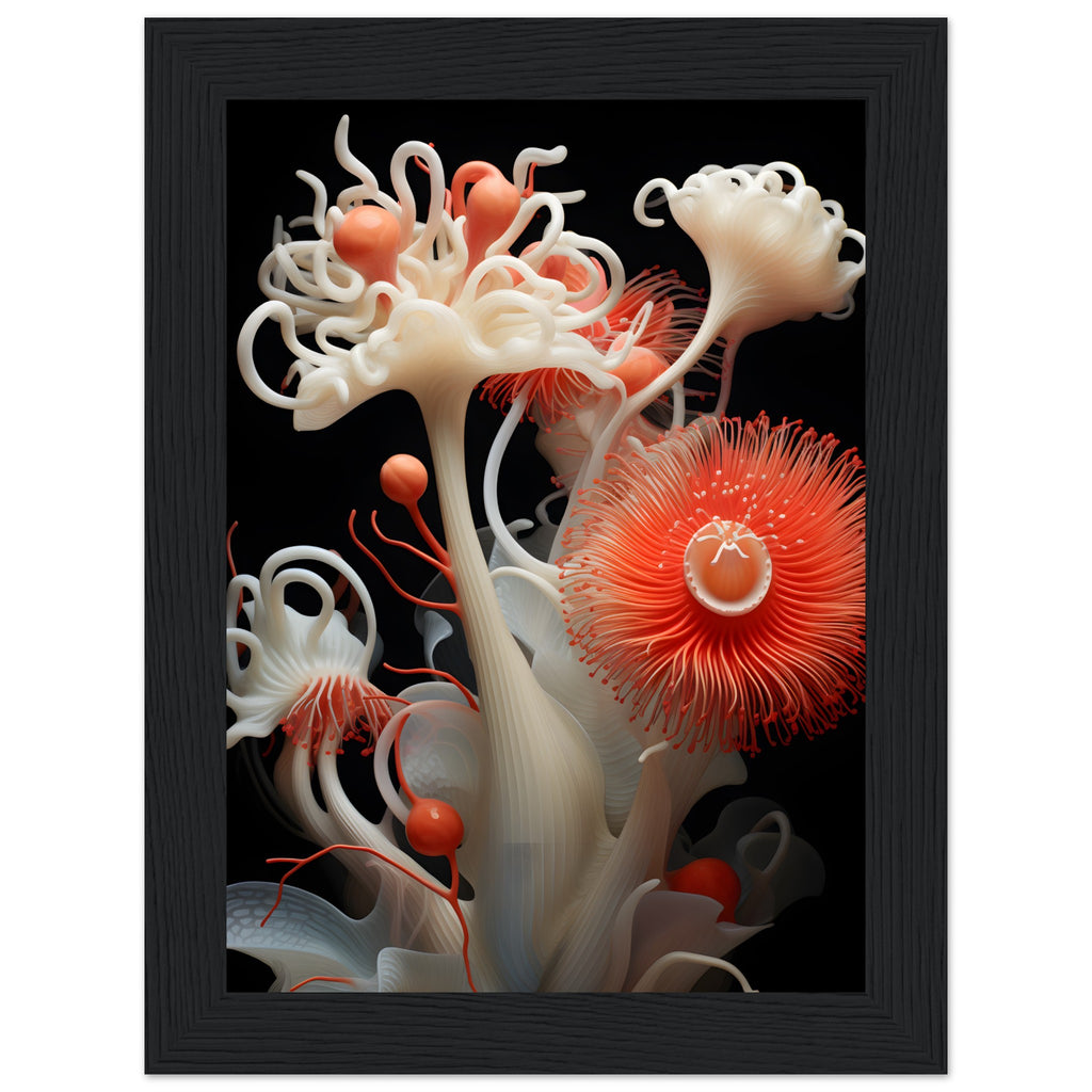 Tender Sea Anemone Wall – Art AiArtDesign24